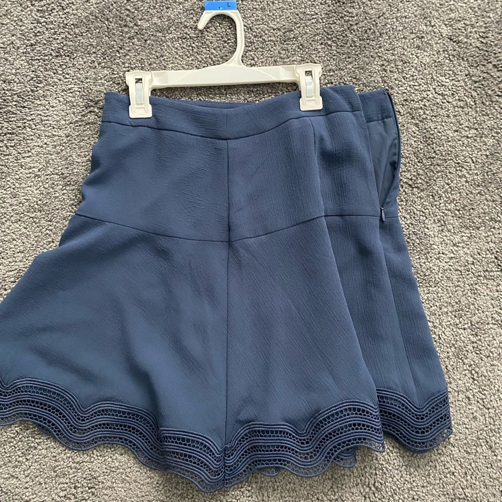 Blue work skirt from Ann Taylor